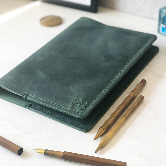 Refillable Leather Sketchbook Cover
