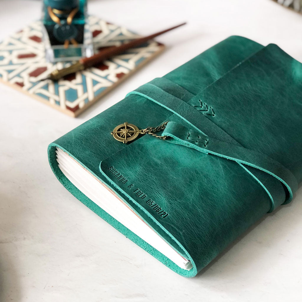 Embossed Journal with Names
