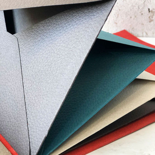 Memory Book With Leather Look Envelope Pages