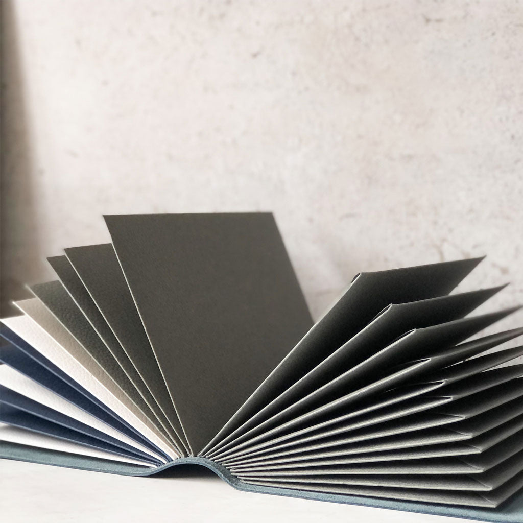 Memory Book With Leather Look Envelope Pages