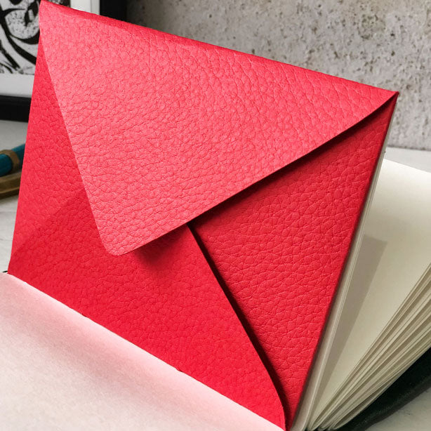 Leather Look Card Envelope Page Add On
