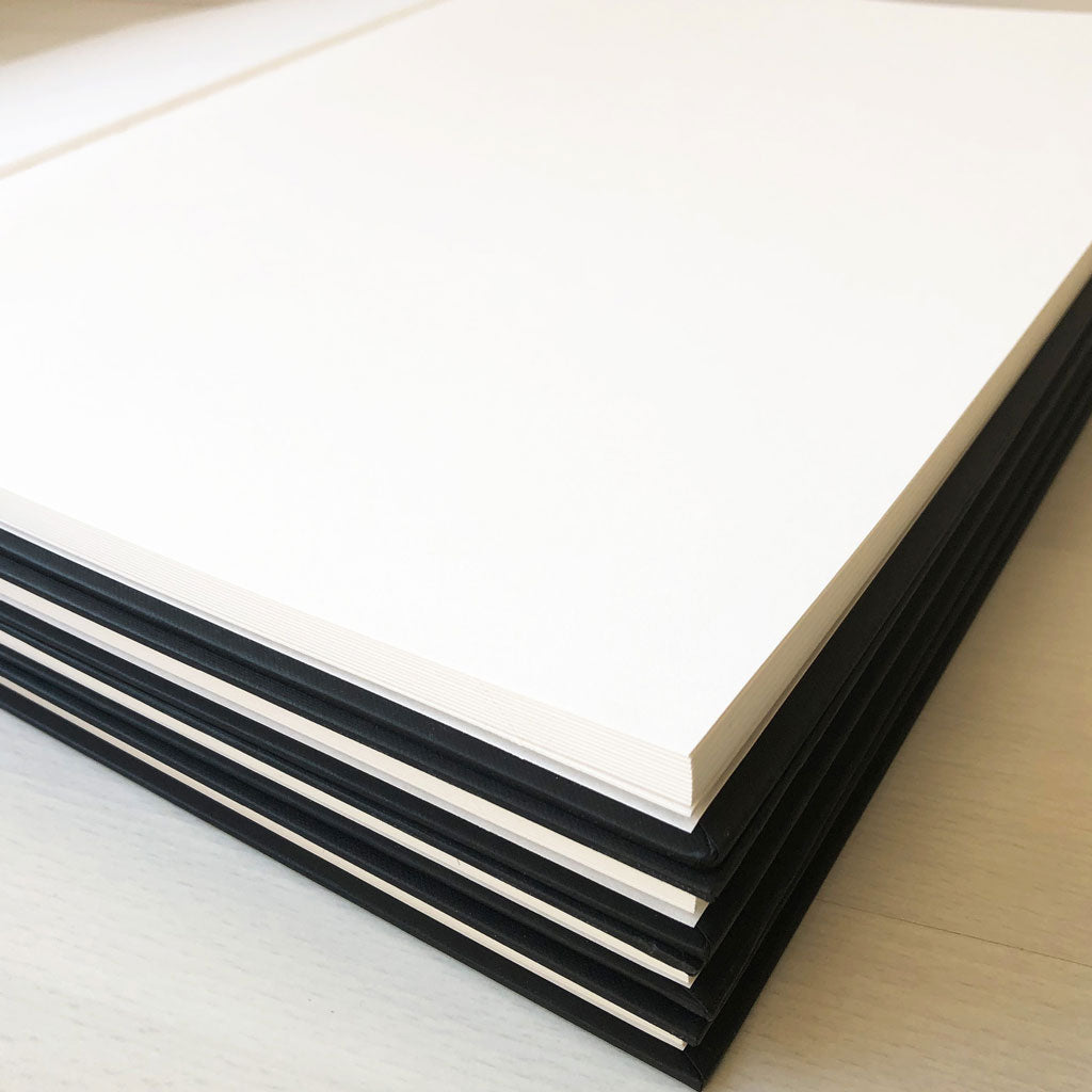 A3 sketchbook with white cartridge paper