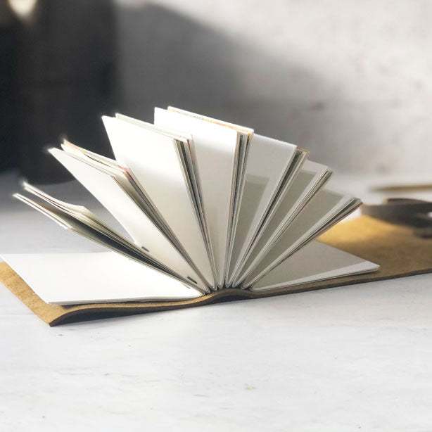 Pocket Journal With World Map Pages