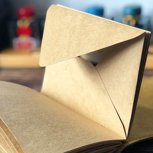 Blank Kraft Brown Envelope Page Add On