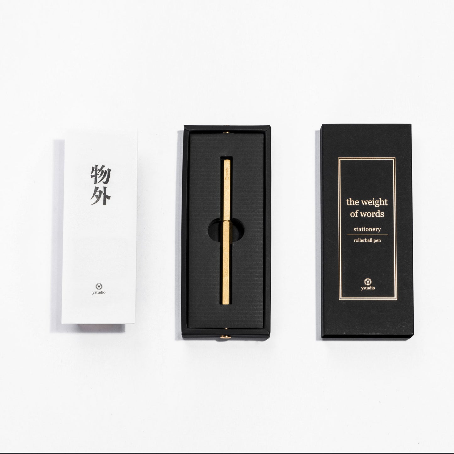 Ystudio Brass Rollerball pen