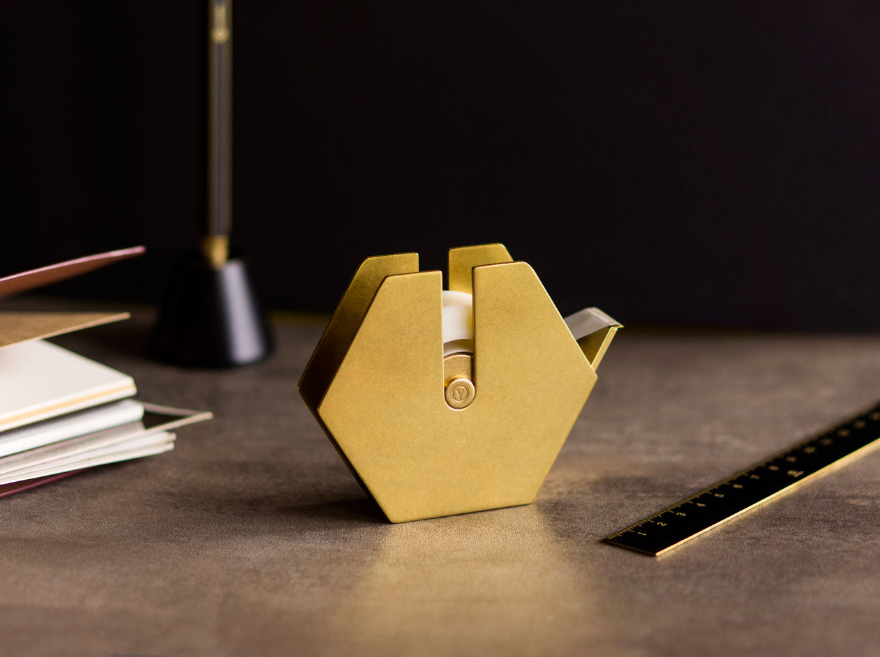 Ystudio Brass Tape Dispenser