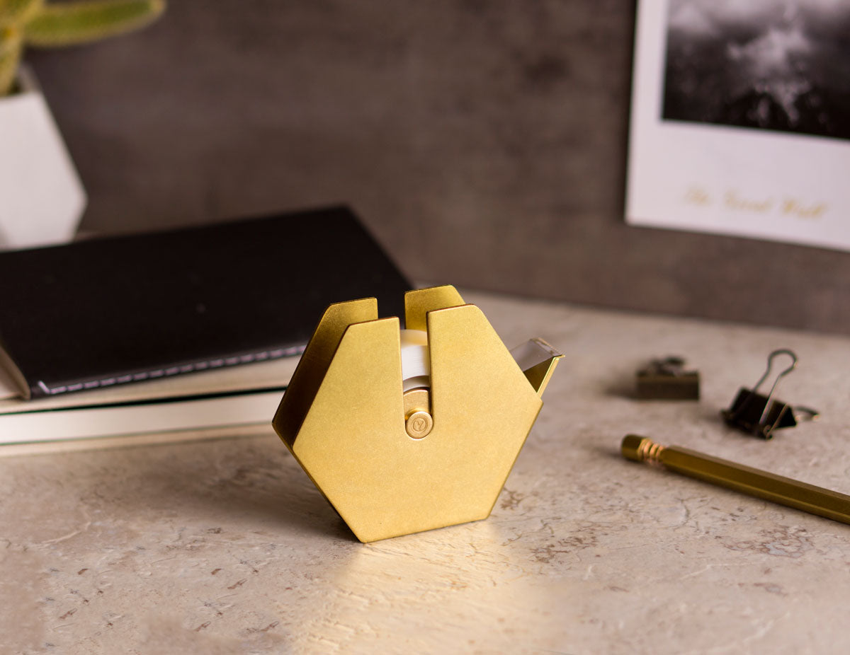 Ystudio Brass Tape Dispenser