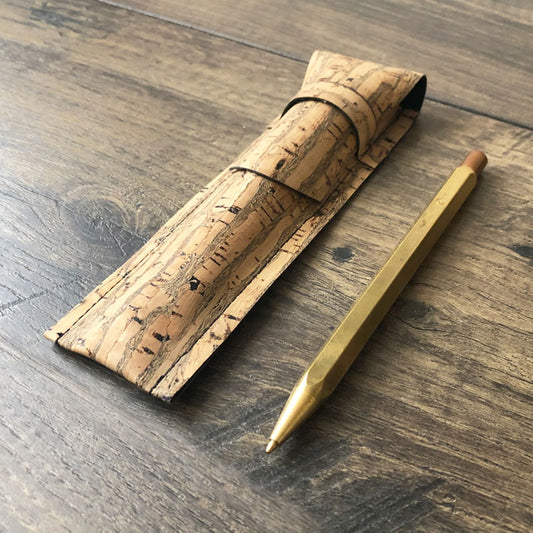faux leather fountain pen case