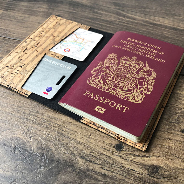 Vegan Leather - Passport Case
