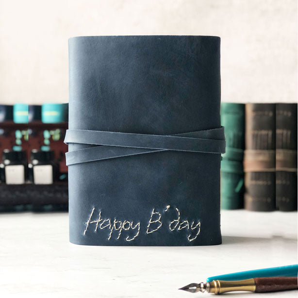 Leather Anniversary Gift, Birthday Journal