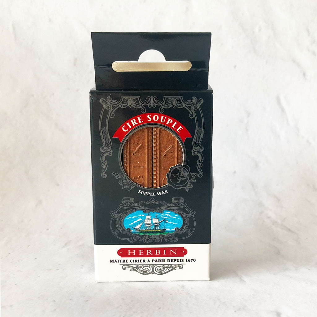 Herbin Supple Wax Sticks | Box of 4 | Copper
