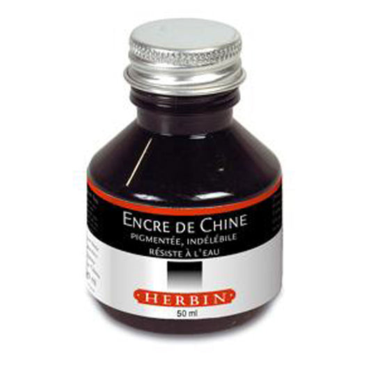 Herbin Indian Ink Black | 50ml Bottle