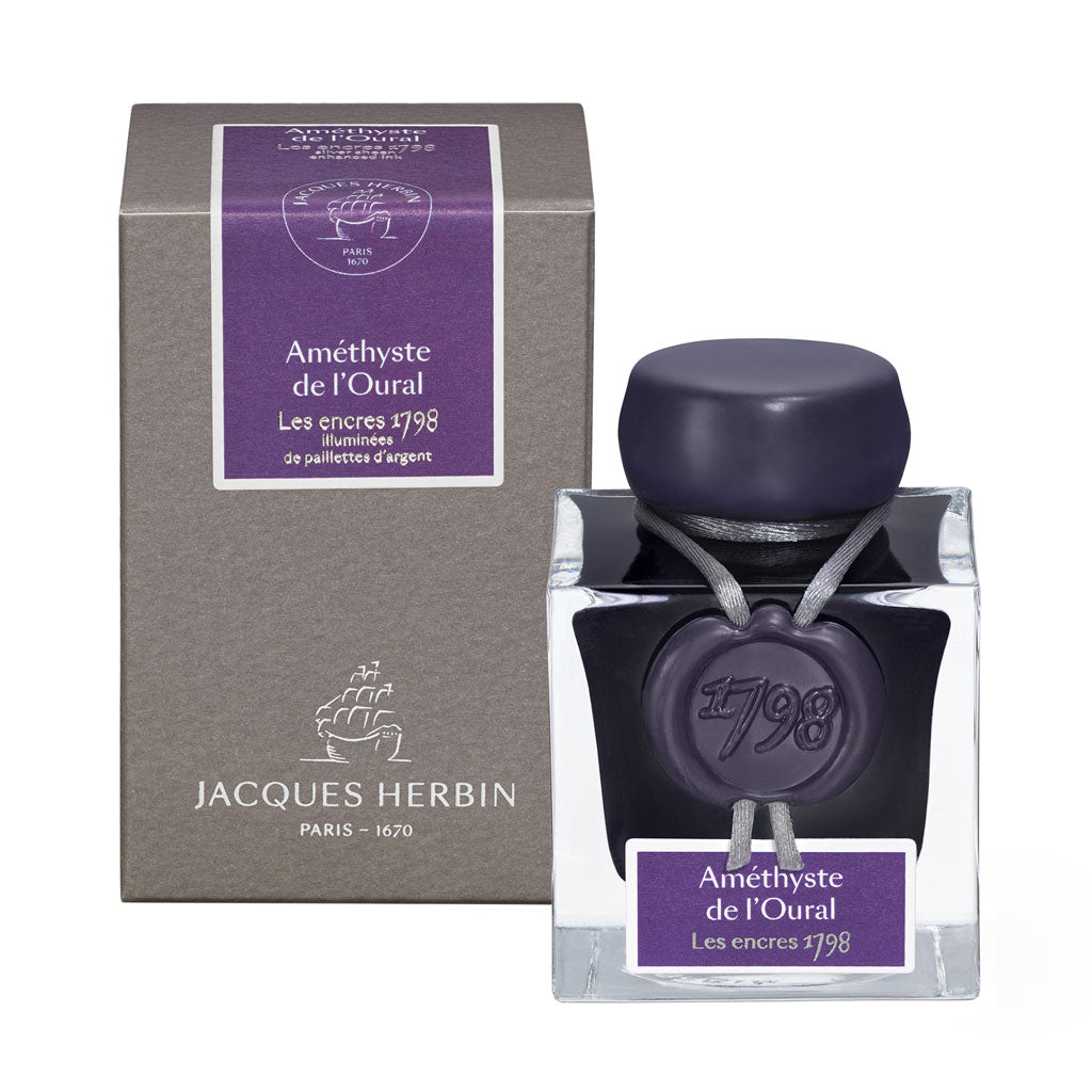J Herbin 1798 Ink | Amethyste de l'Oural | 50ml