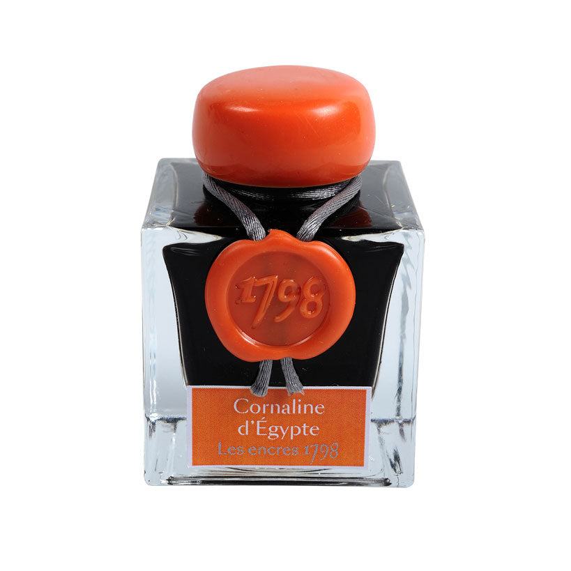 J Herbin 1670 Coraline d'Egypte calligraphy Ink bottle