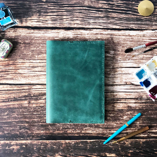 Refillable Leather Sketchbook Cover