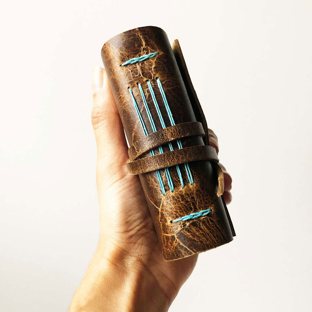 Pocket Journal With World Map Pages