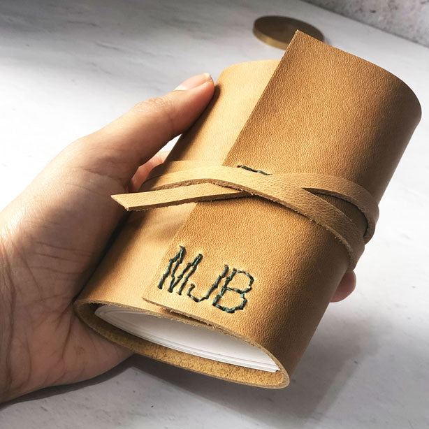 Pocket Journal With World Map Pages