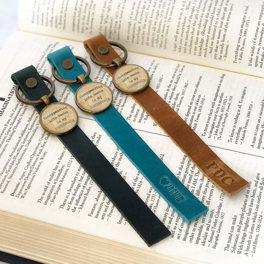 Personalised Bookmark With Quote Charm
