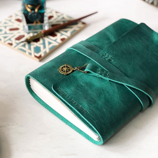 Embossed Journal with Names
