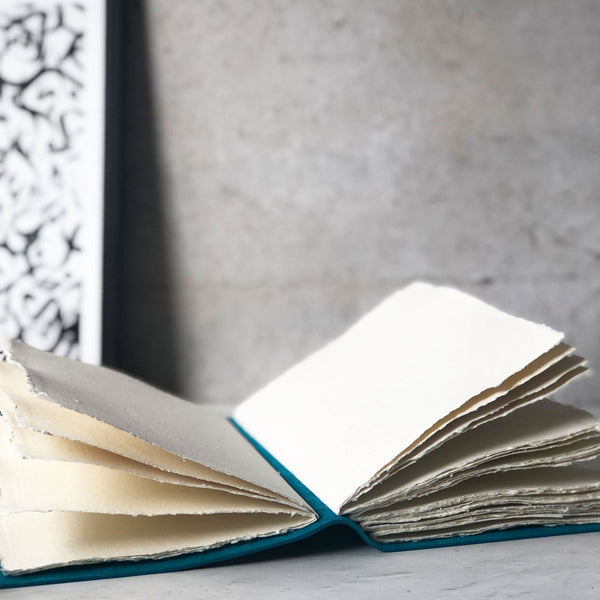 Watercolour Sketchbook Handbound With Khadi Cotton Rag Paper