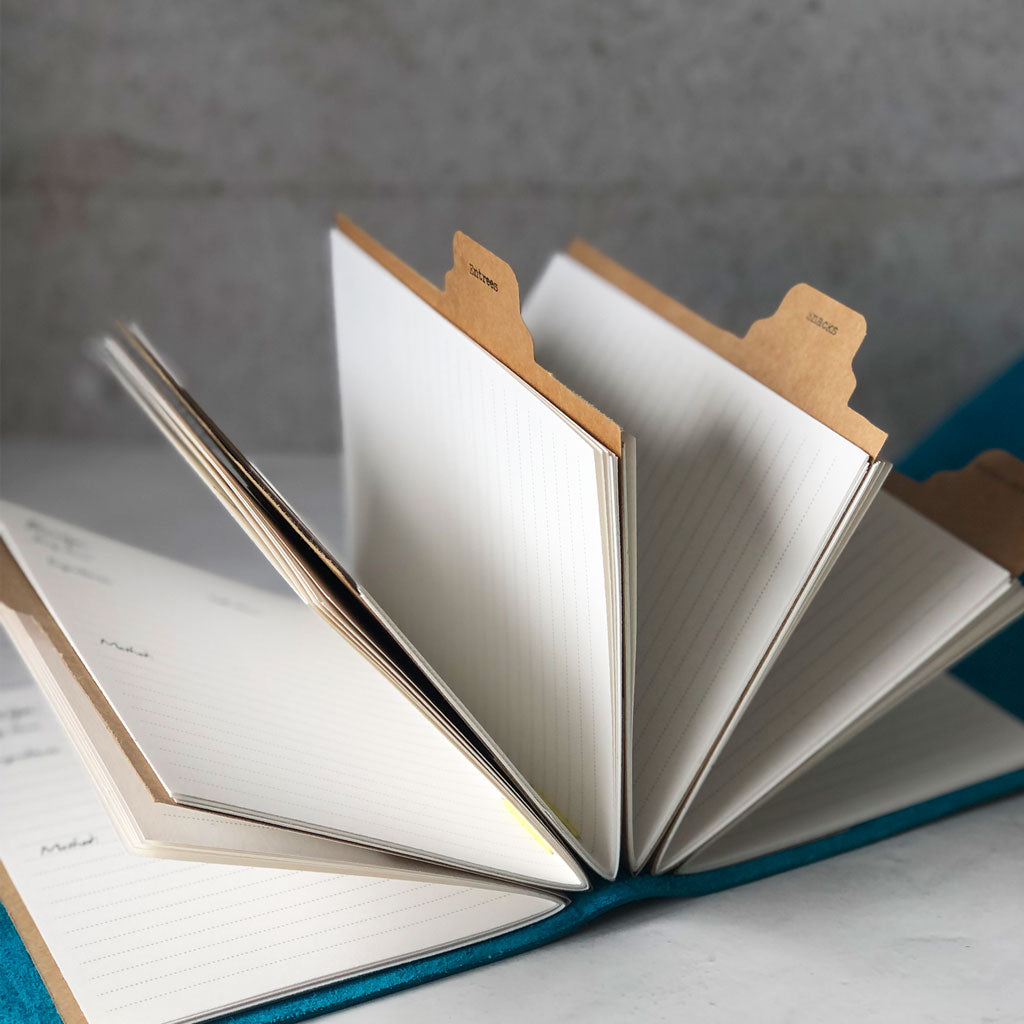 Blank Recipe Book With Dividers / Tabs