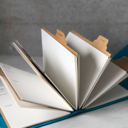 Blank Recipe Book With Dividers / Tabs