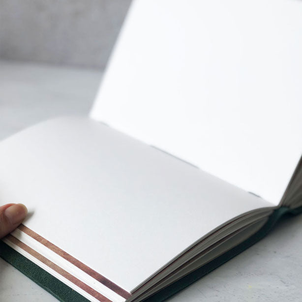 Leather Travel Journal With World Map Pages