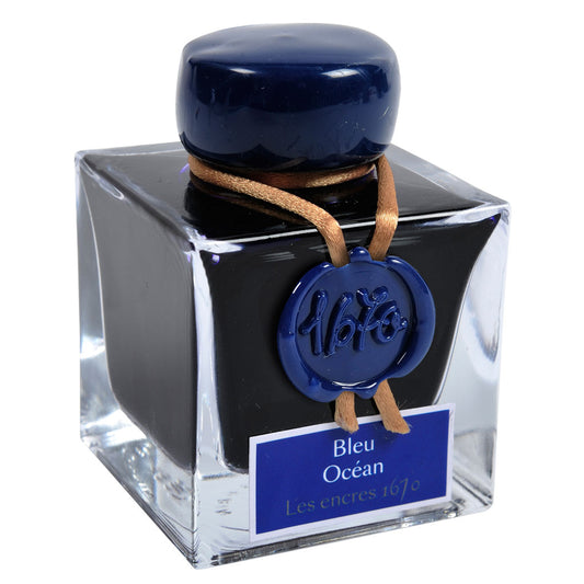 J Herbin 1670 Anniversary Ink | Ocean Blue | 50ml