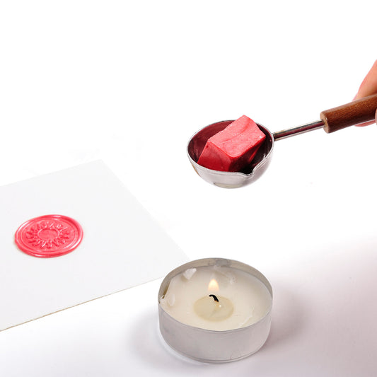 Wax Melting Spoon with Herbin Sealing Wax