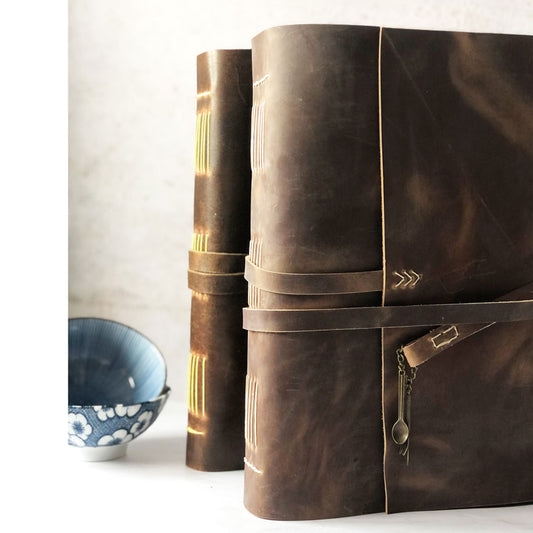 Large Blank Recipe Book, Recipe Journal