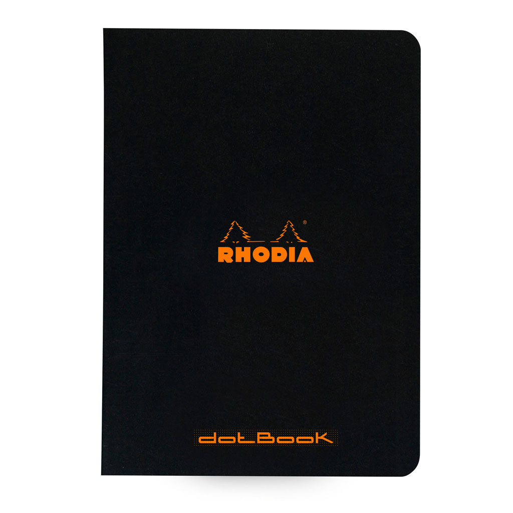 rhodia a5 side stapled dot book