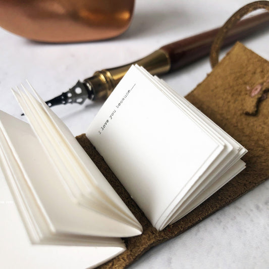 Reasons Why I Love You Personalised Miniature Book