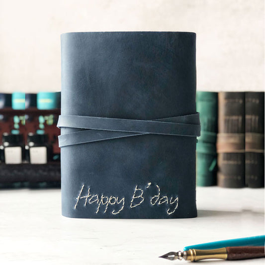 Leather Anniversary Gift, Birthday Journal