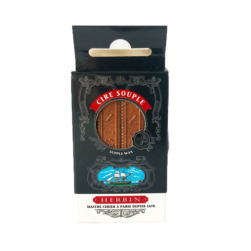 Herbin Supple Wax Sticks | Box of 4 | Copper