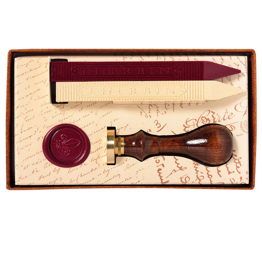 Herbin Wax Seal Set Fleur de Lys