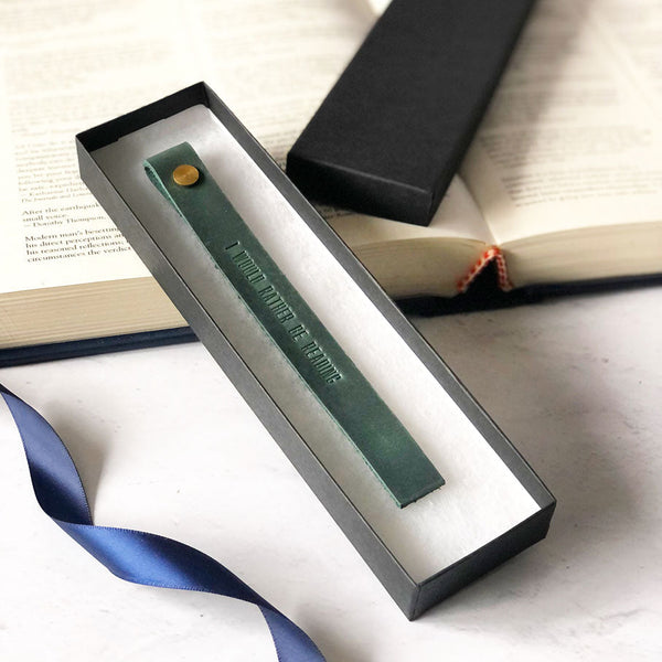 Book Lovers Bookmark With Quotes