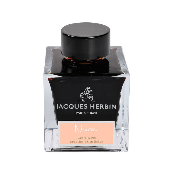 Jacque Herbin Nude 50ml bottle fountain pen ink