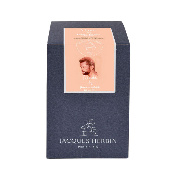 Jacque Herbin Nude 50ml bottle calligaphy ink box
