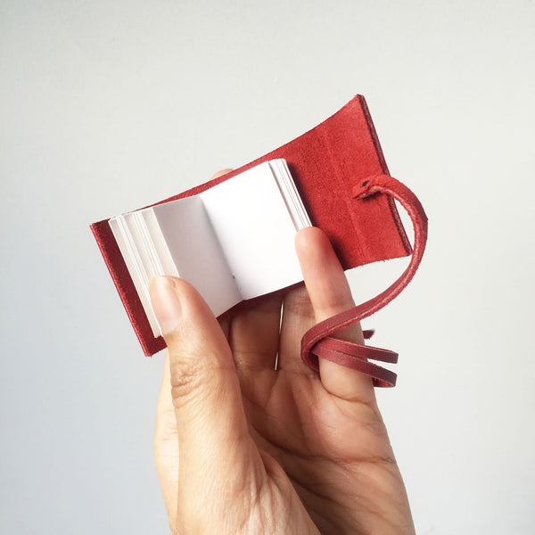 Miniature Books | Tiny Leather Bound Journal | Gifts For Book Lovers