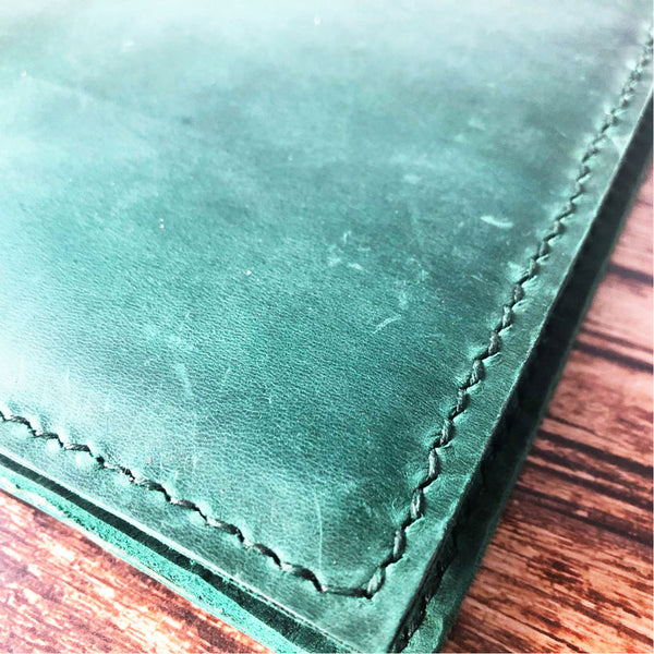 Personalised Faux Leather Sketchbook Cover – Indigo Artisans