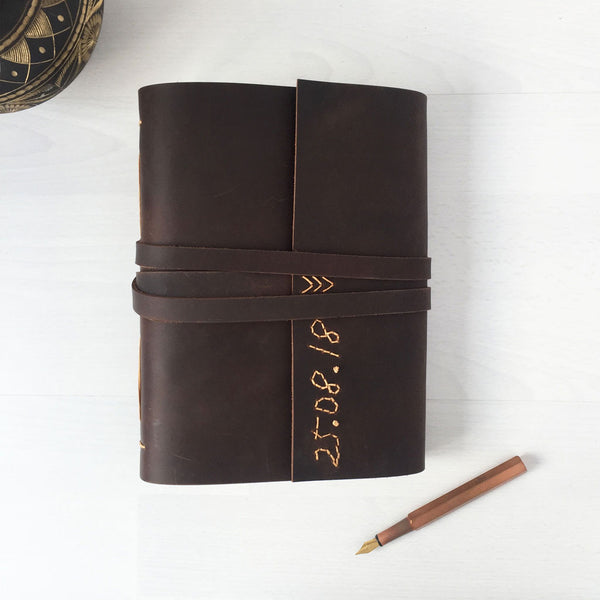 Personalised Wedding Guest Book | Rustic Wedding | A5