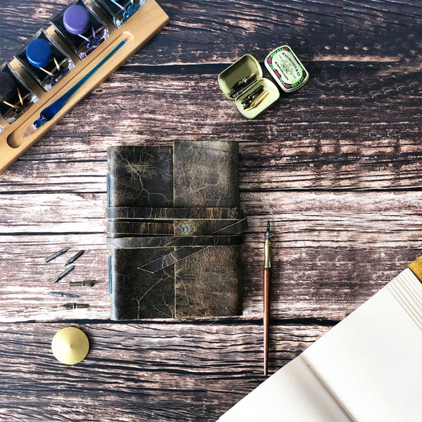 Tomoe River Paper Leather Notebook