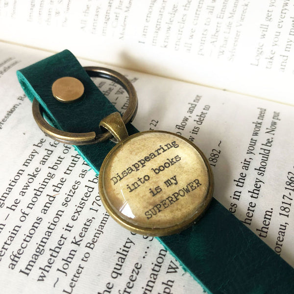 Personalised Bookmark With Quote Charm