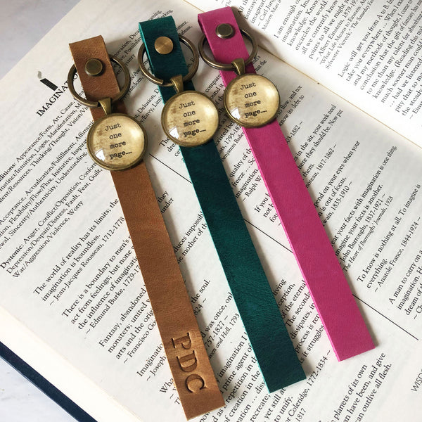Personalised Bookmark With Quote Charm